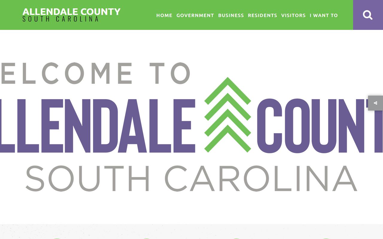 Allendale County Government website for Allendale County death records