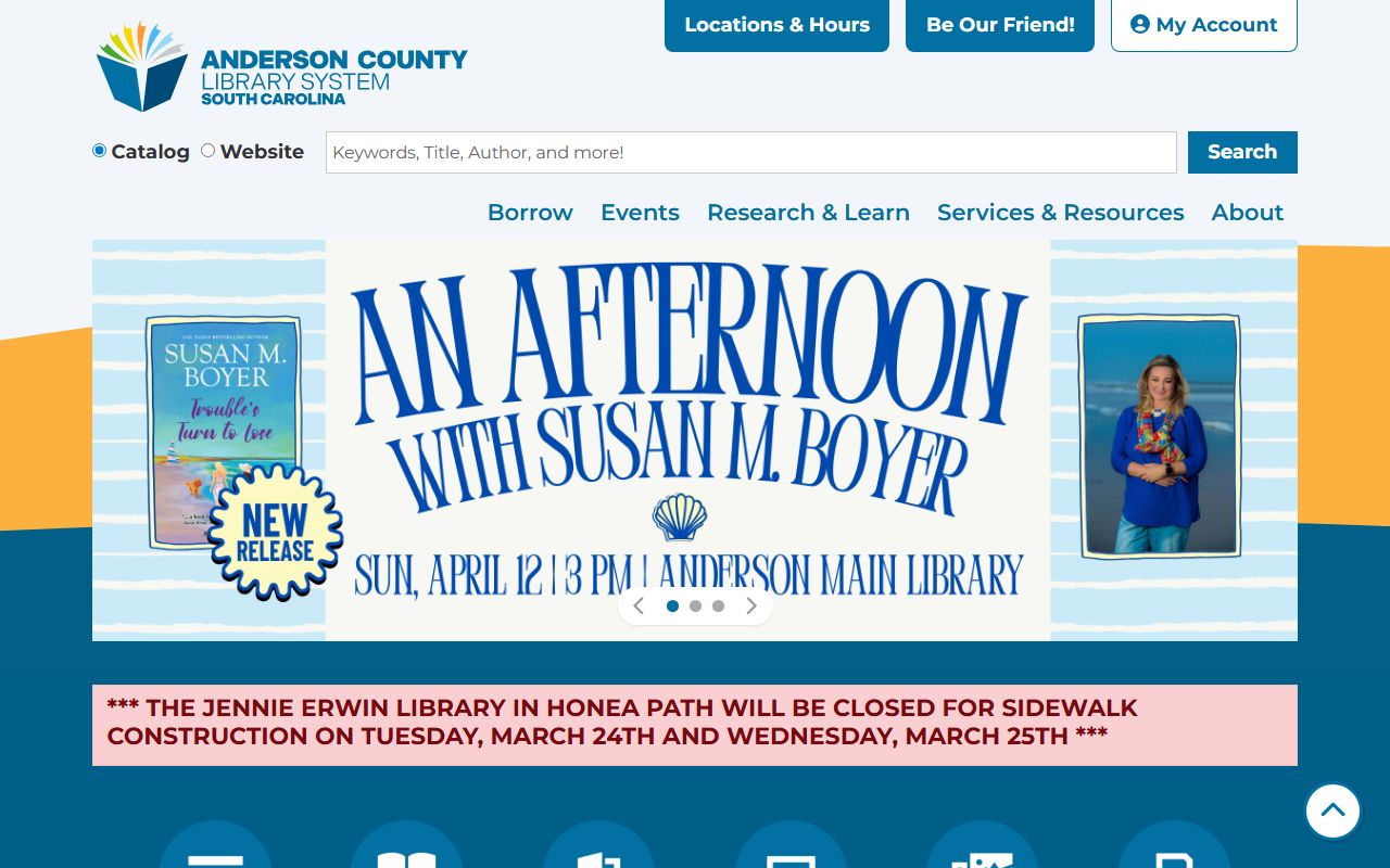 Anderson County Library South Carolina Room for Anderson County death records research