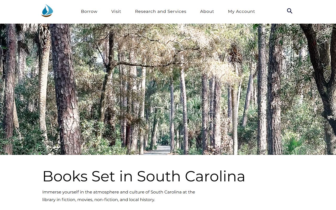 Beaufort County Library building, a resource for Beaufort County death records and genealogy research